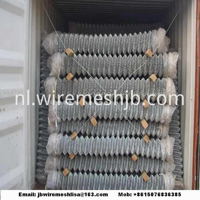 Galvanized And PVC Coated Chain Link Fence